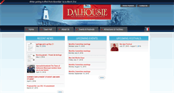 Desktop Screenshot of dalhousie.ca