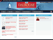 Tablet Screenshot of dalhousie.ca